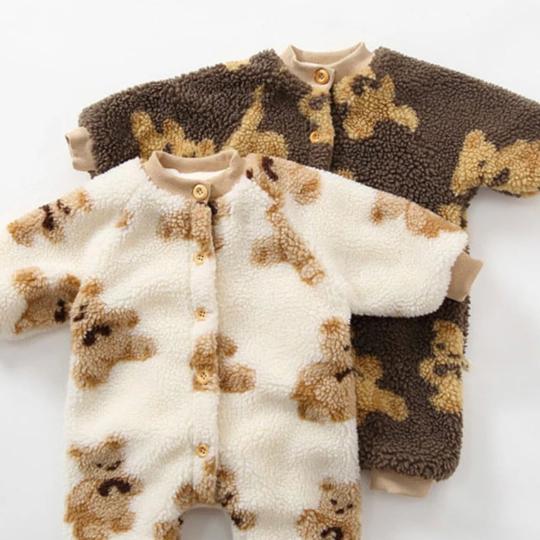 Bear Fleece Romper Cozy Crew Club Rompers mora-uk.myshopify.com bear-fleece-romper   10off, 20off, allproducts, baby, baby collection, bear, bear collection, bear print, beautifulbambino, BFCM-20, BFCM-25, BFCM20, China, CHRISTMAS20, clothing, daywear, easter50, LINECARD, new in, nonpersonalised, PADDY10, pramsuit, romper, WINTER20, zero