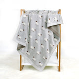 Grey Sheep Crotchet Baby Blanket
